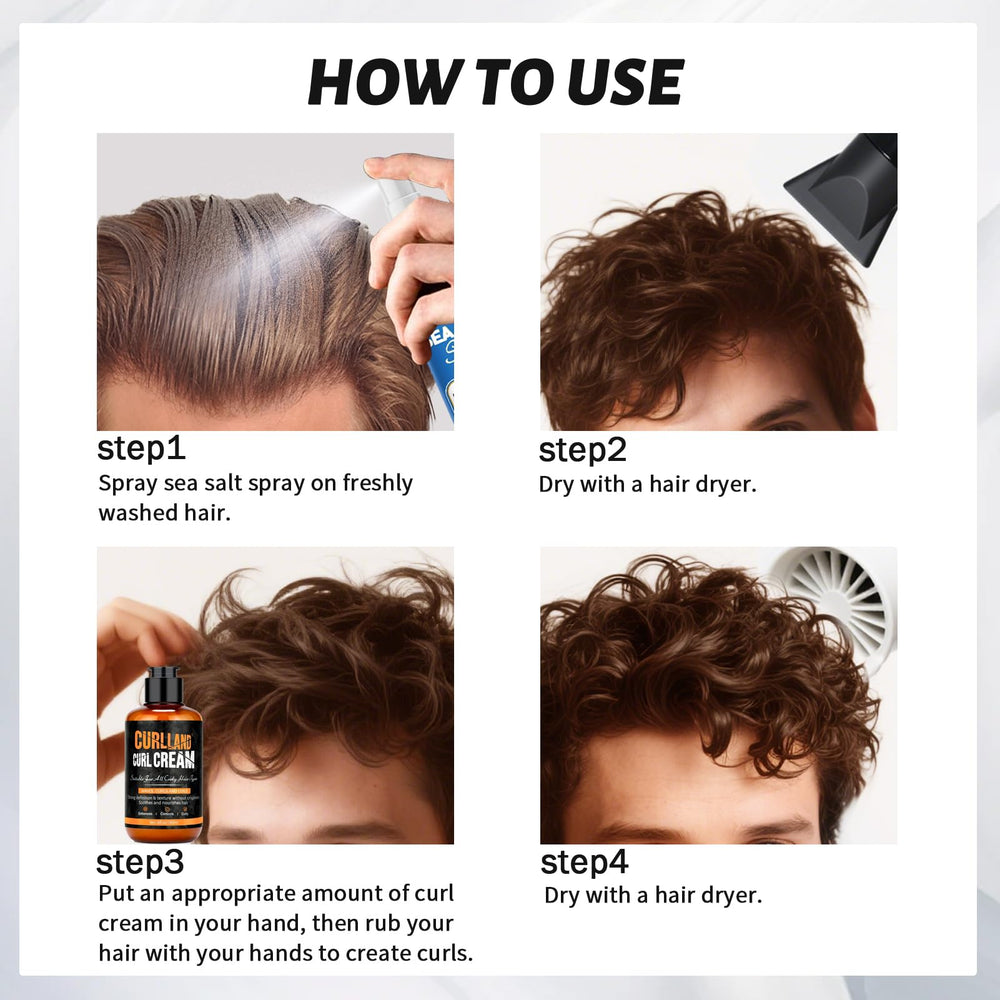 Curlland Curl Cream hydration to reduce dryness without greasiness
