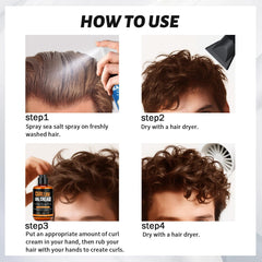 Curlland Curl Cream hydration to reduce dryness without greasiness