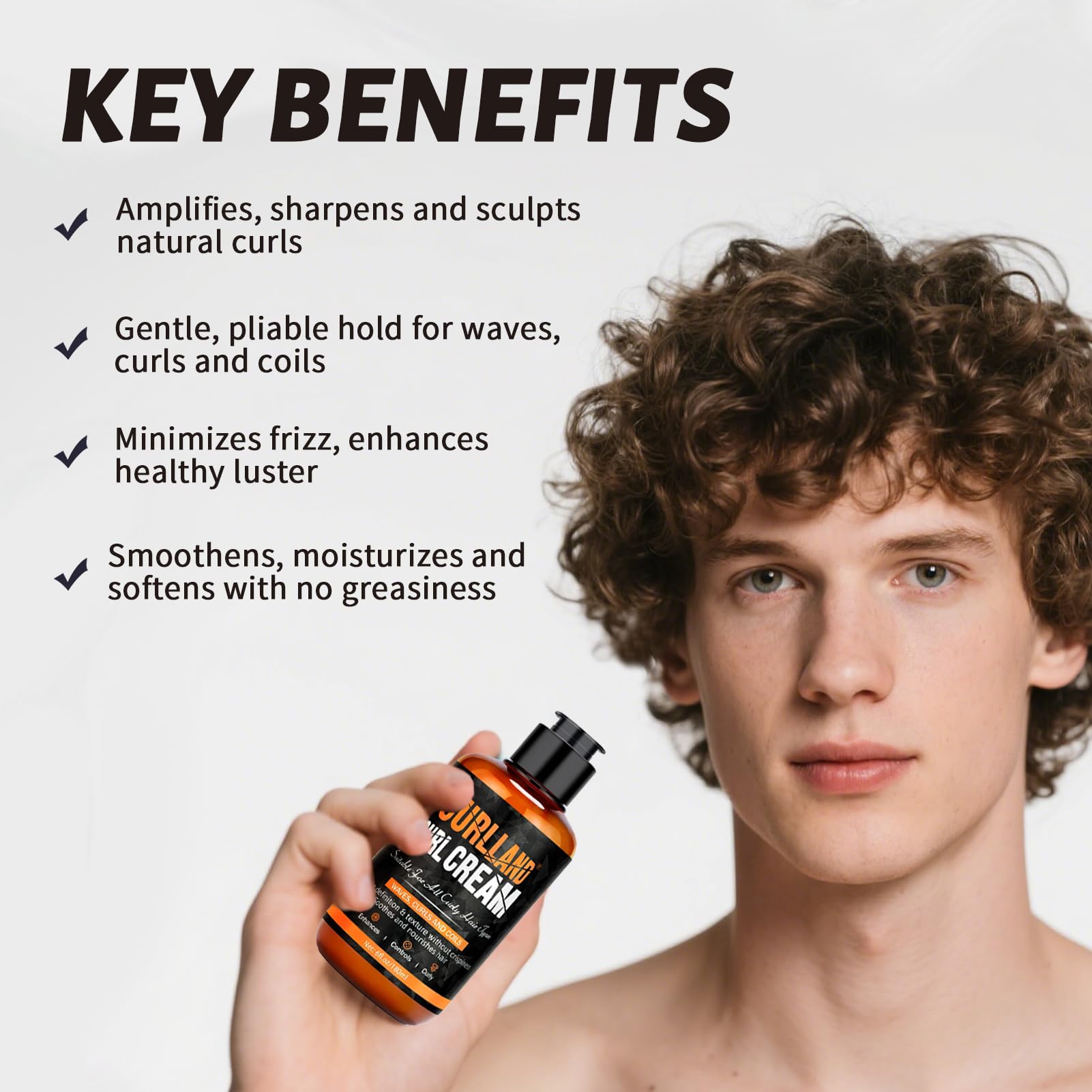 Curlland Curl Cream ingredients: shea butter for hydrated curls