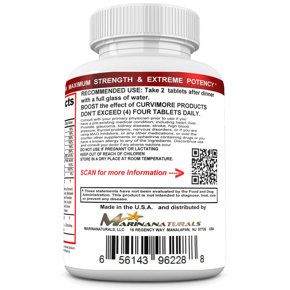 Close-up of CURVIMORE BOOSTER capsules