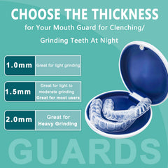 Dental technicians creating a custom night guard fit