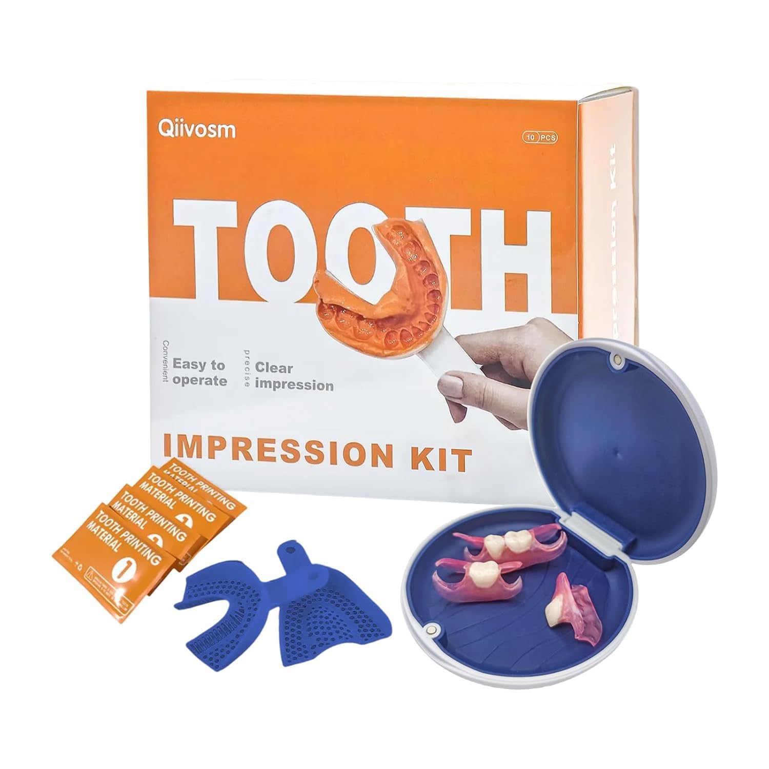 Removable Design Custom Removable Dentures – Personalized Partial Denture Set for Tooth ...