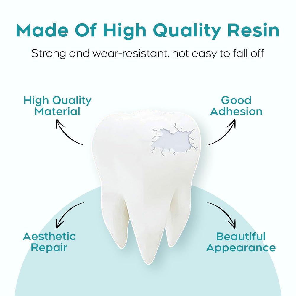 Customizable denture kit with moldable materials for a full or single denture.