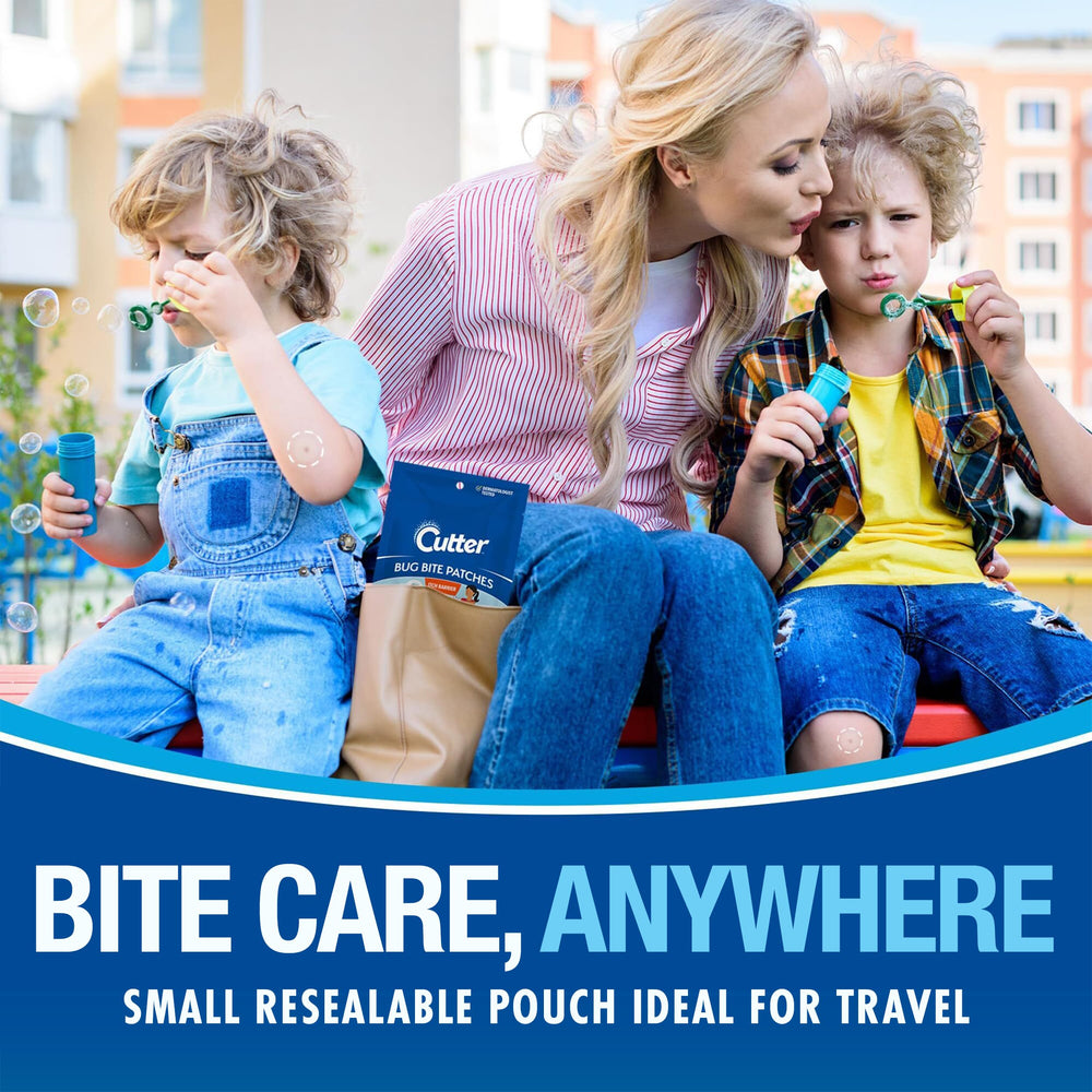 Fragrance-free Cutter Bug Bite Patches with no overpowering scent