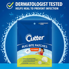 Cutter Bug Bite Patches two sizes for kids and adults.