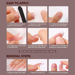 CUZIAM dark red nails packaging view for beginner-friendly kit