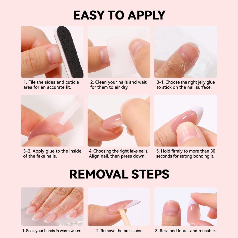 CUZIAM reusable nails deliver salon like shine for multiple wear