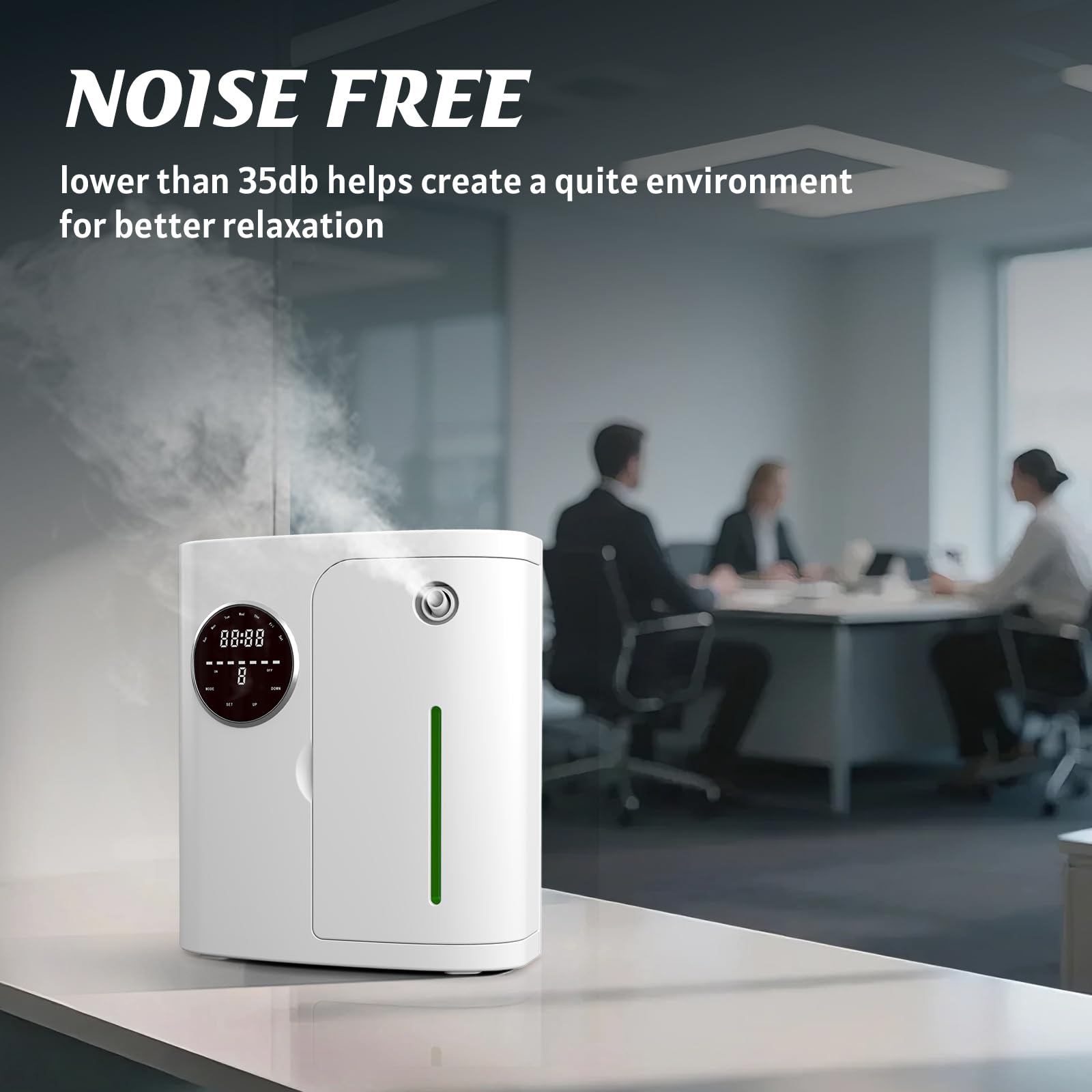 CVRAW waterless diffuser 160ml capacity for extended, mess-free fragrance life.