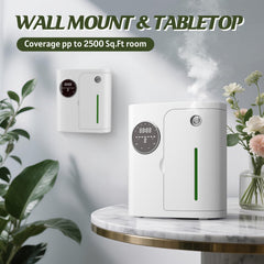 CVRAW waterless diffuser with 2500 sq ft coverage suits homes, hotels, and offices.