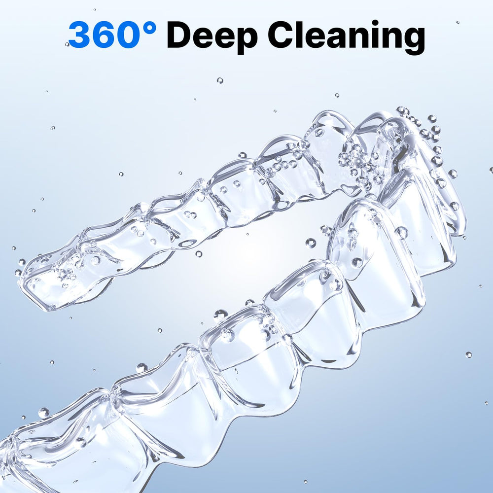 Open chamber showing 200ml cleaning capacity