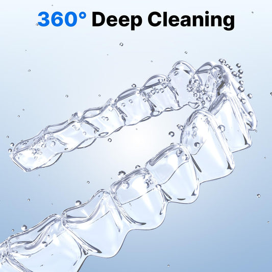 200ml cleaning chamber for dentures, retainers, aligners