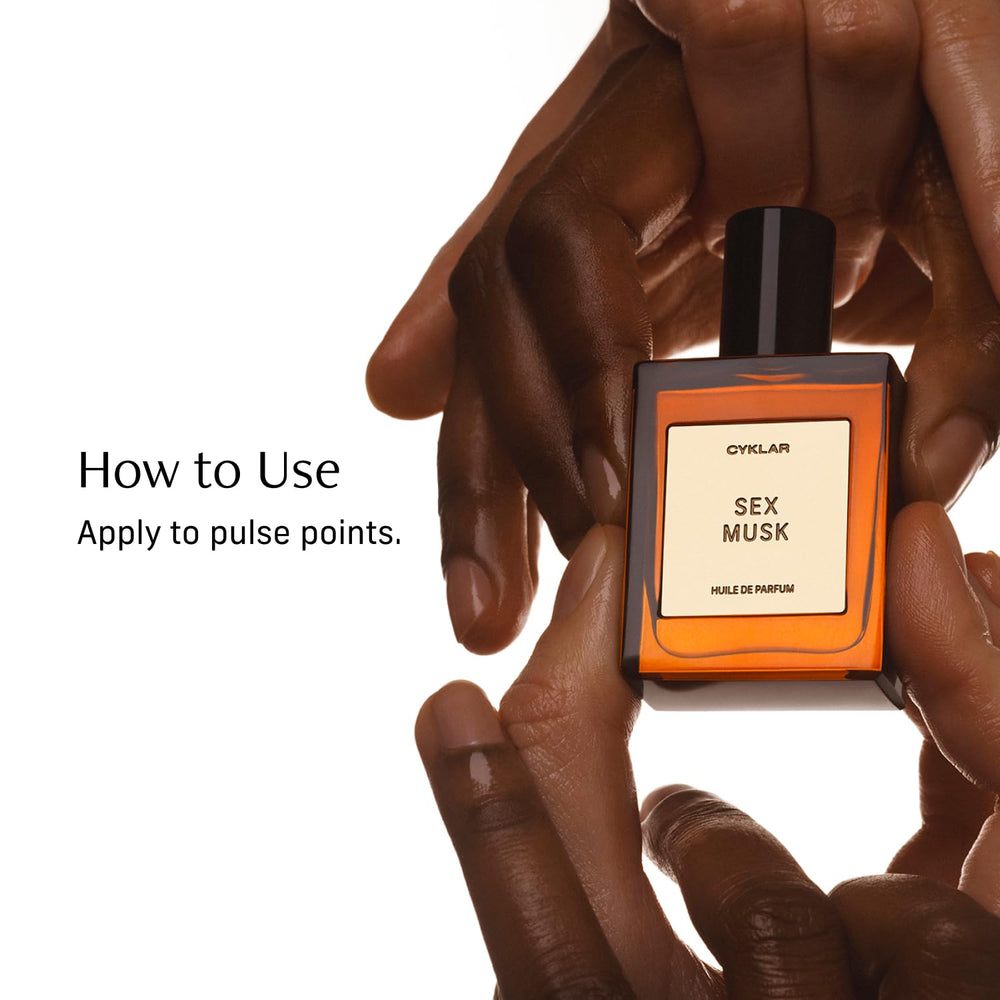 Layer CYKLAR perfume oils with CYKLAR Body Cream for a custom scent