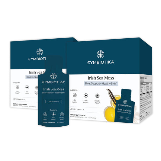 CYMBIOTIKA Irish Sea Moss with Aloe Vera and Fulvic Minerals in on-the-go packet
