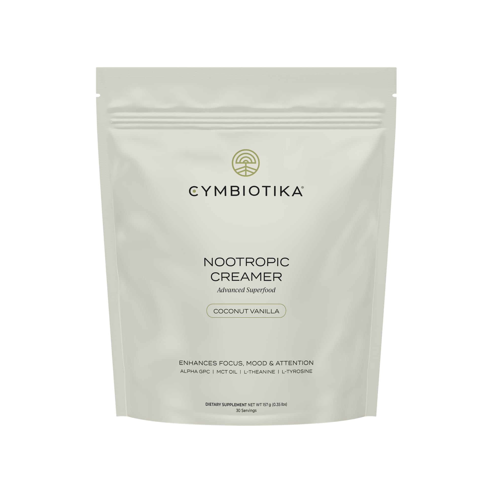 CYMBIOTIKA Nootropic Creamer jar with scoop