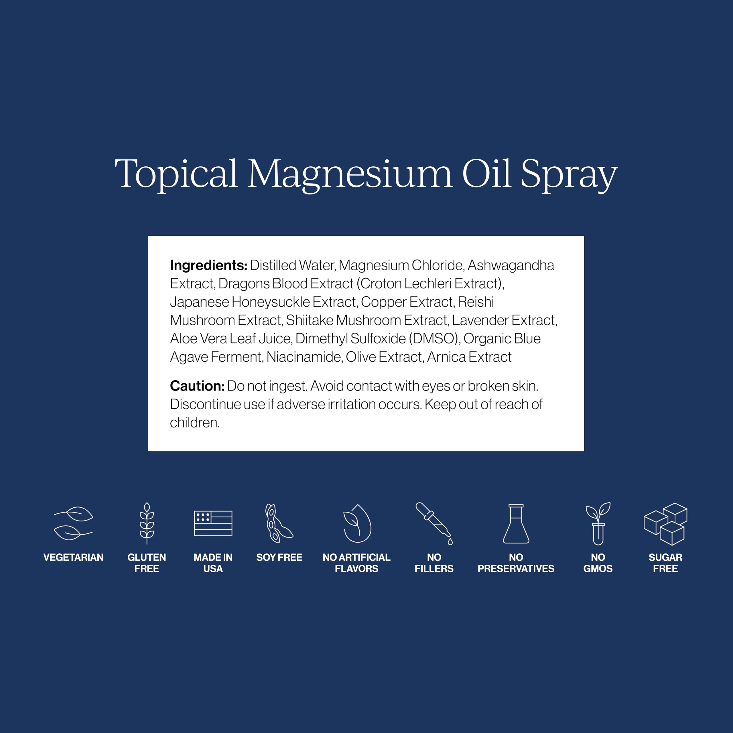 Lavender extract component in CYMBIOTIKA Magnesium Oil Spray