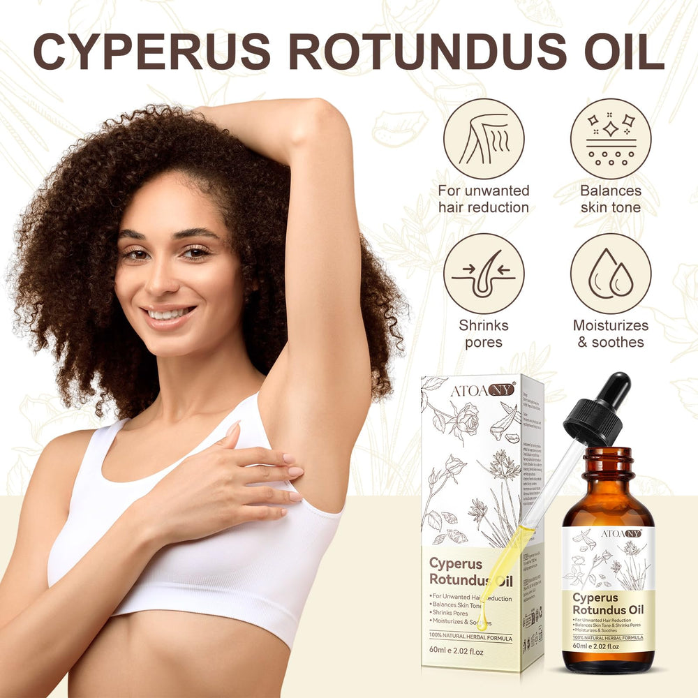Cyperus Rotundus Oil applied to skin shows quick absorption and hydration.