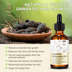 Cyperus Rotundus Oil texture feels lightweight and non-greasy on the skin.