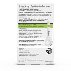 Cystex UTI care line cranberry supplements