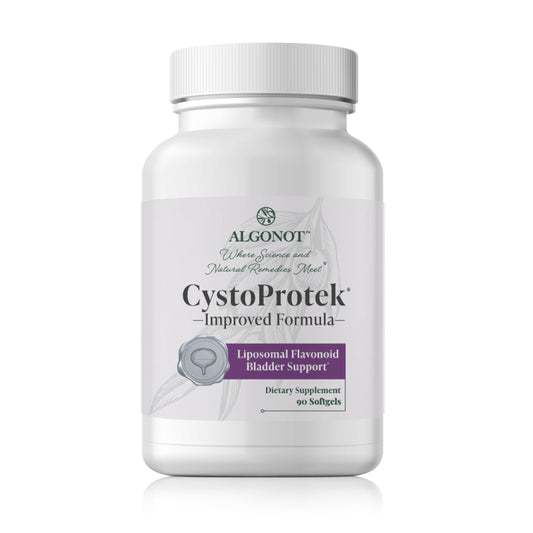 CystoProtek 120 capsules packaging