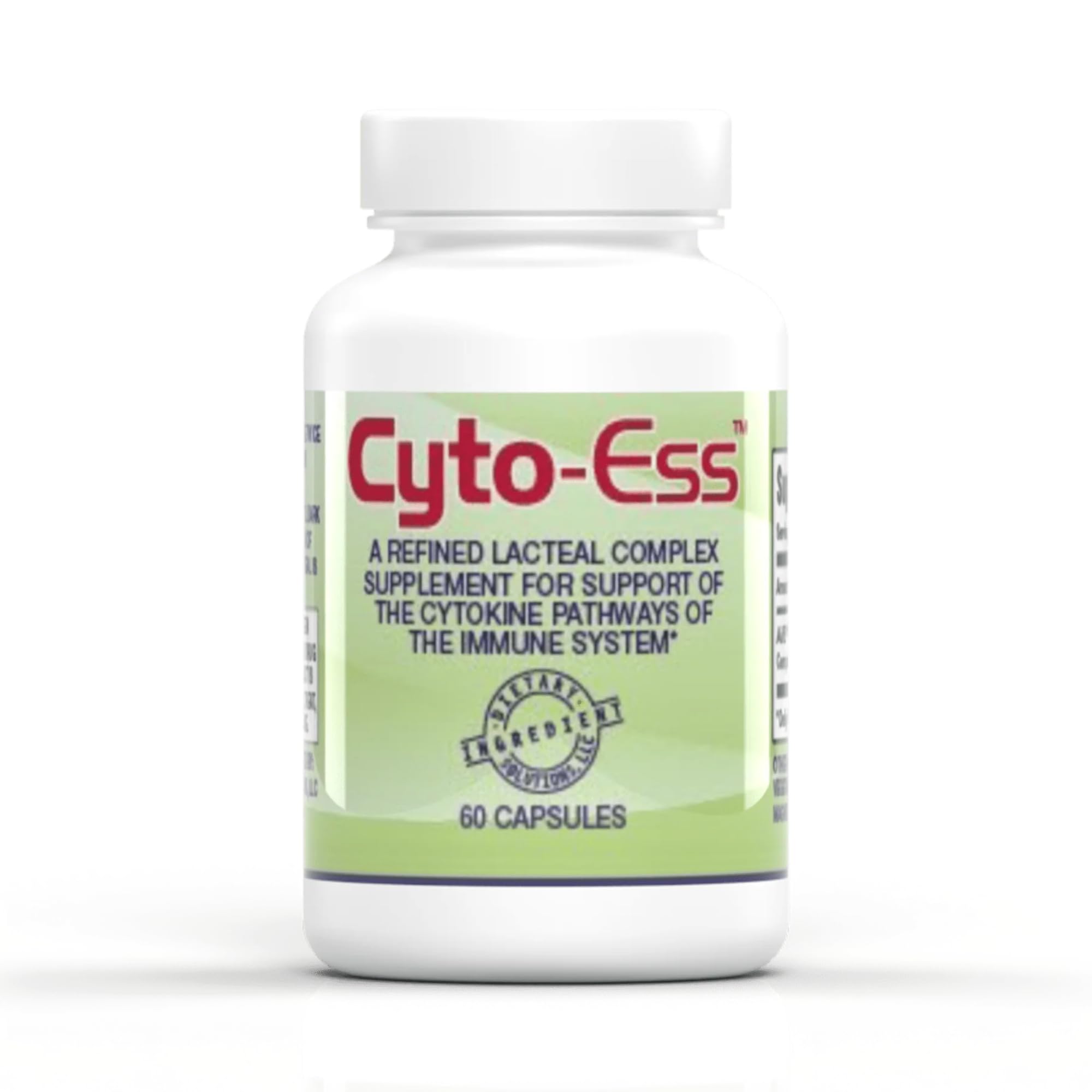 Cyto-Ess immune support bottle label