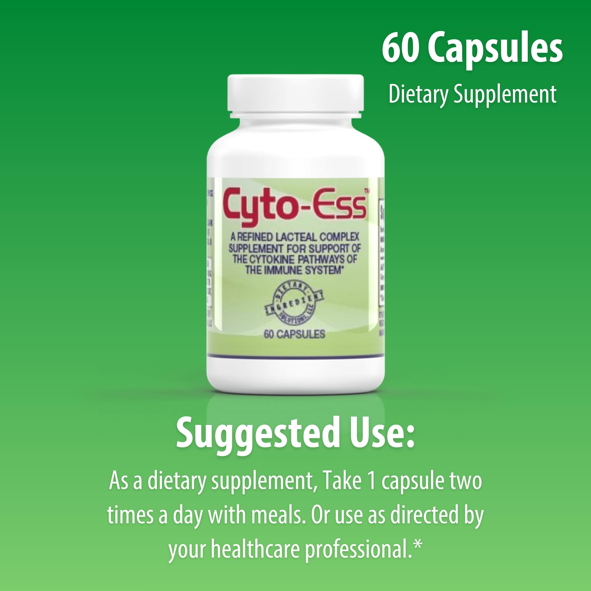 Packaging and outer box artwork for Cyto-Ess Immune Support