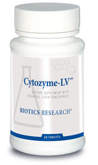 Biotics Cytozyme LV Neonatal Liver bottle label