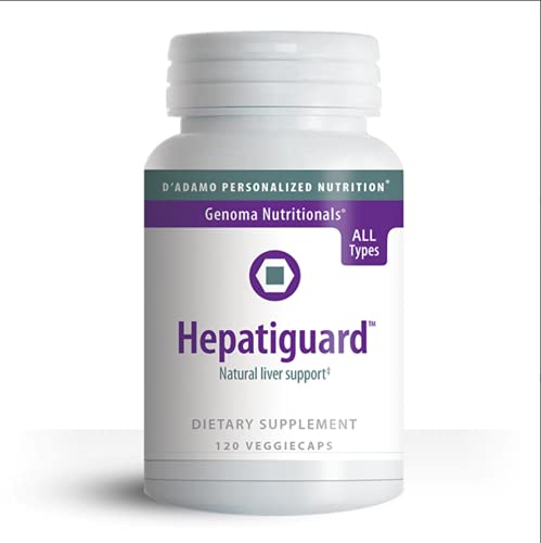 D'Adamo Blood Type Diet Hepatiguard All Types 120 Capsules - Image 1
