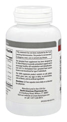 Label showing ingredients for D'Adamo Live Cell O 90 Vcaps