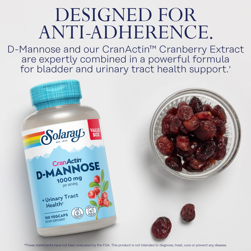 D-Mannose urinary tract health capsules