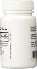 Supplement facts panel for D3-50 Vitamin D3