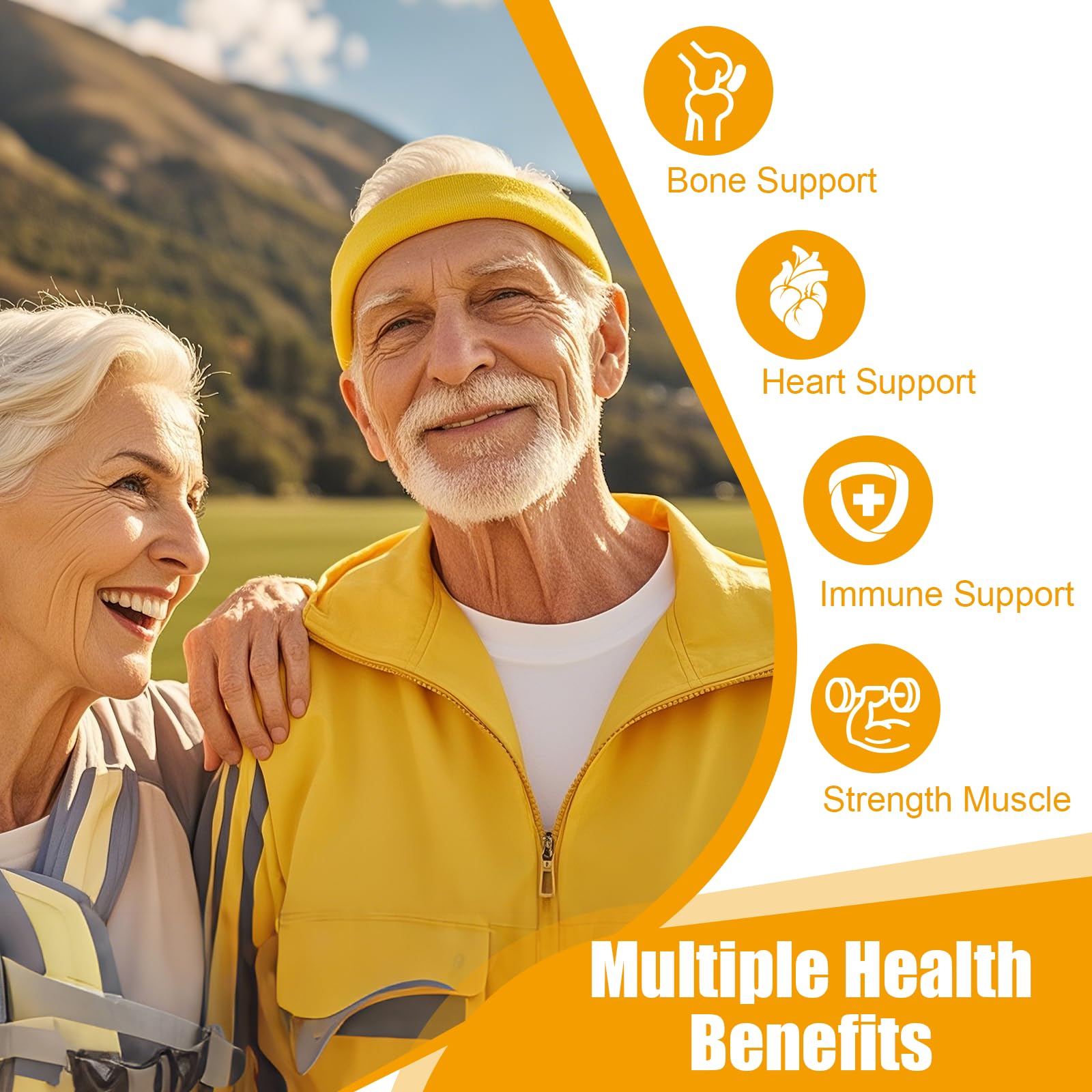 Illustration of bone density and joint support