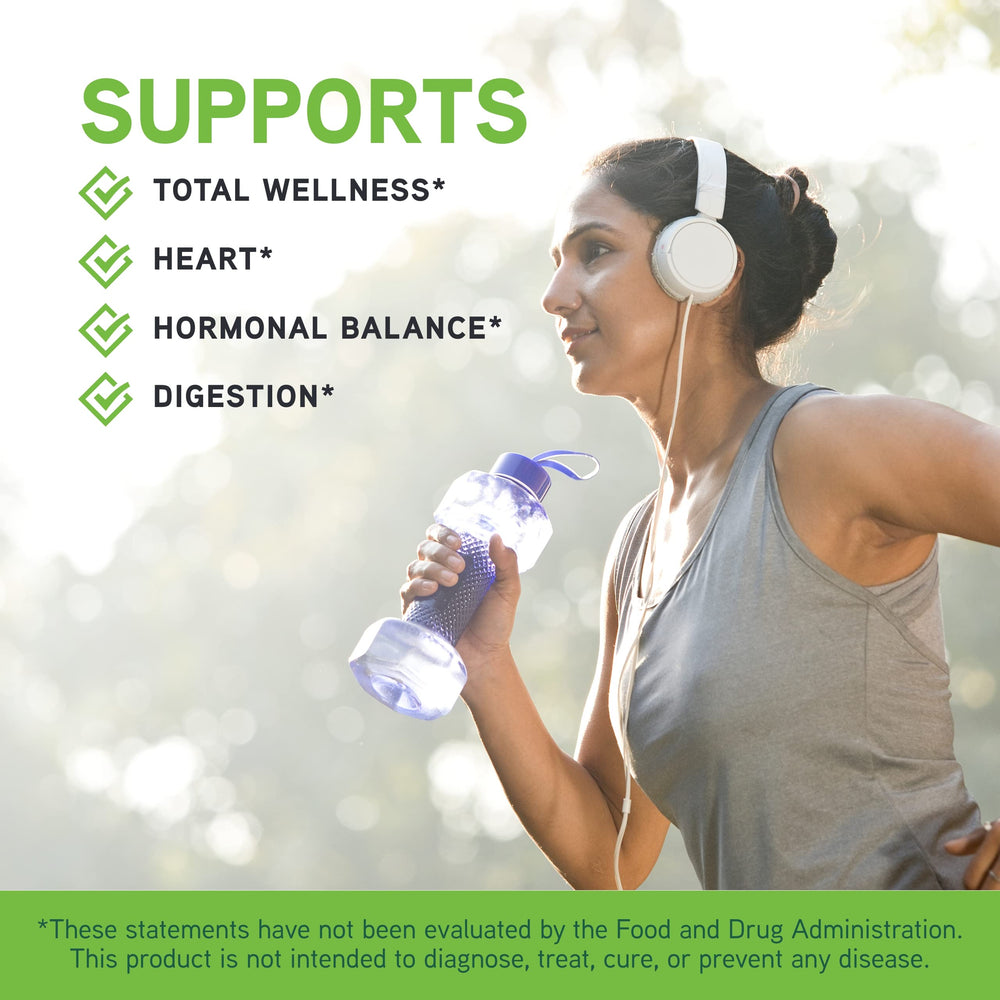 Nutrition facts panel for Daily Best Women