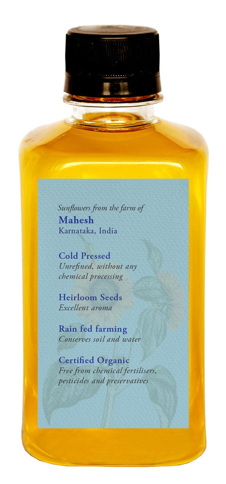 DAANA Sunflower Oil being applied to the face for lightweight moisture