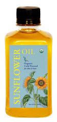 DAANA Sunflower Oil bottle close-up for pure hydration
