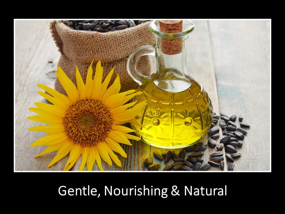 DAANA Sunflower Oil included in a facial mask for gentle cleansing