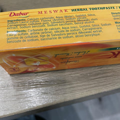 Pack of 3 tubes of Dabur Fluoride-Free Toothpaste