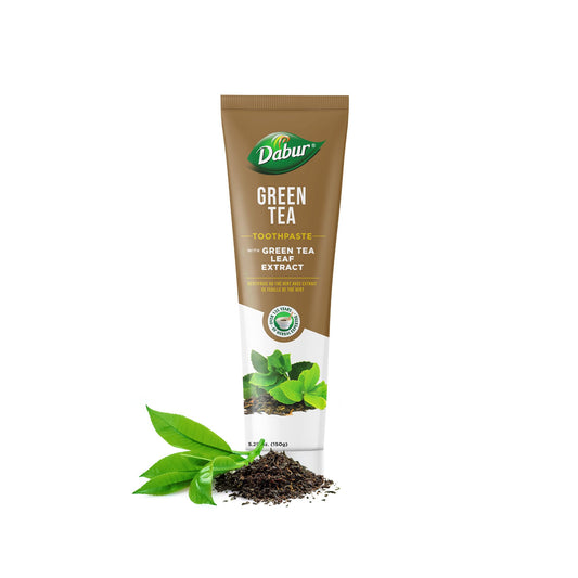 Dabur Green Tea Toothpaste 100 ml tube – front view