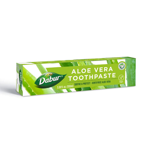 Dabur Herbal Toothpaste 100ml tube with Aloe Vera formula