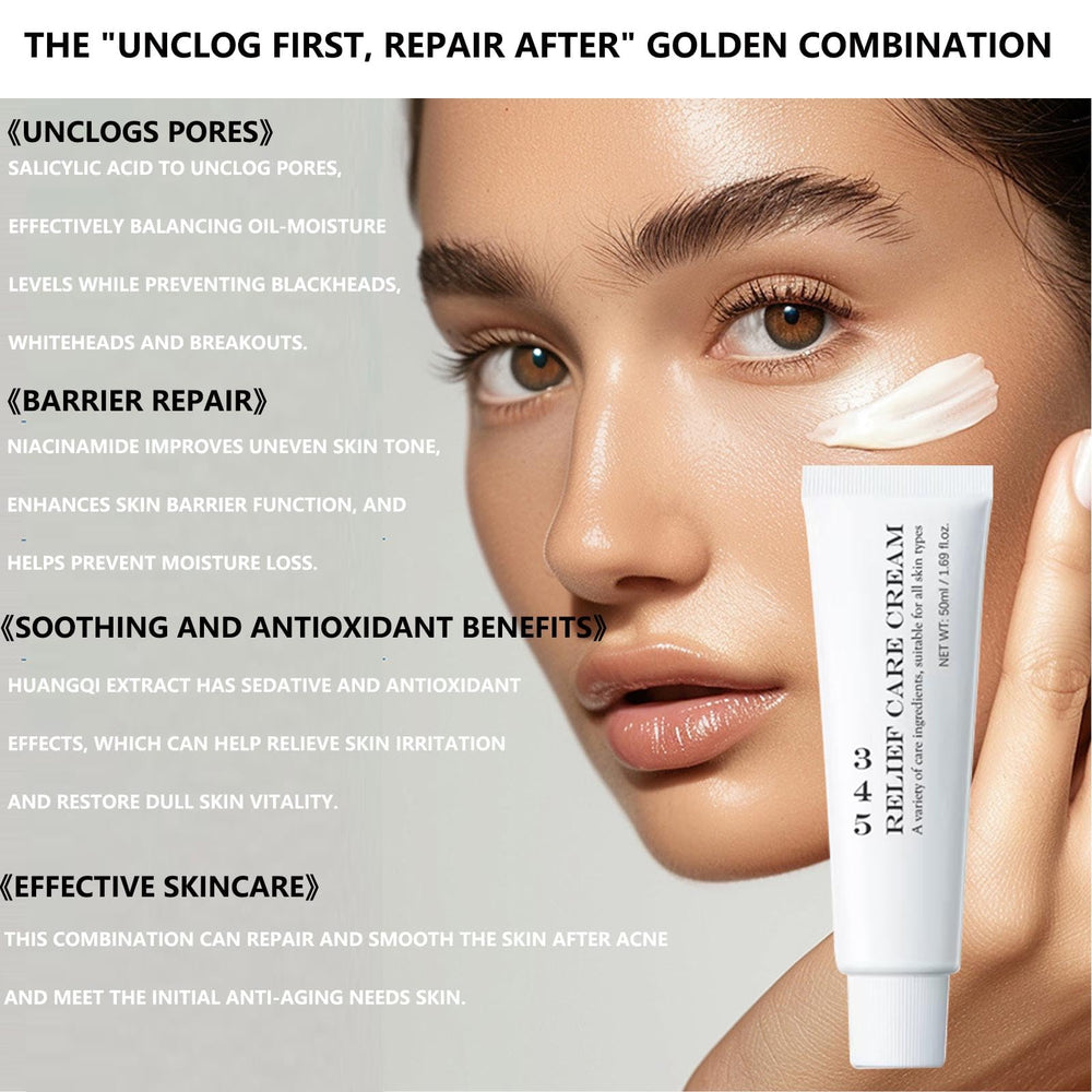 Texture swatch of Daeuwiutr 345 Relief Cream showing lightweight absorption.
