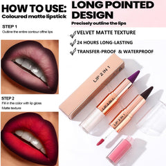 Daeuwiutr nude to red shade range supports versatile day-to-night looks.