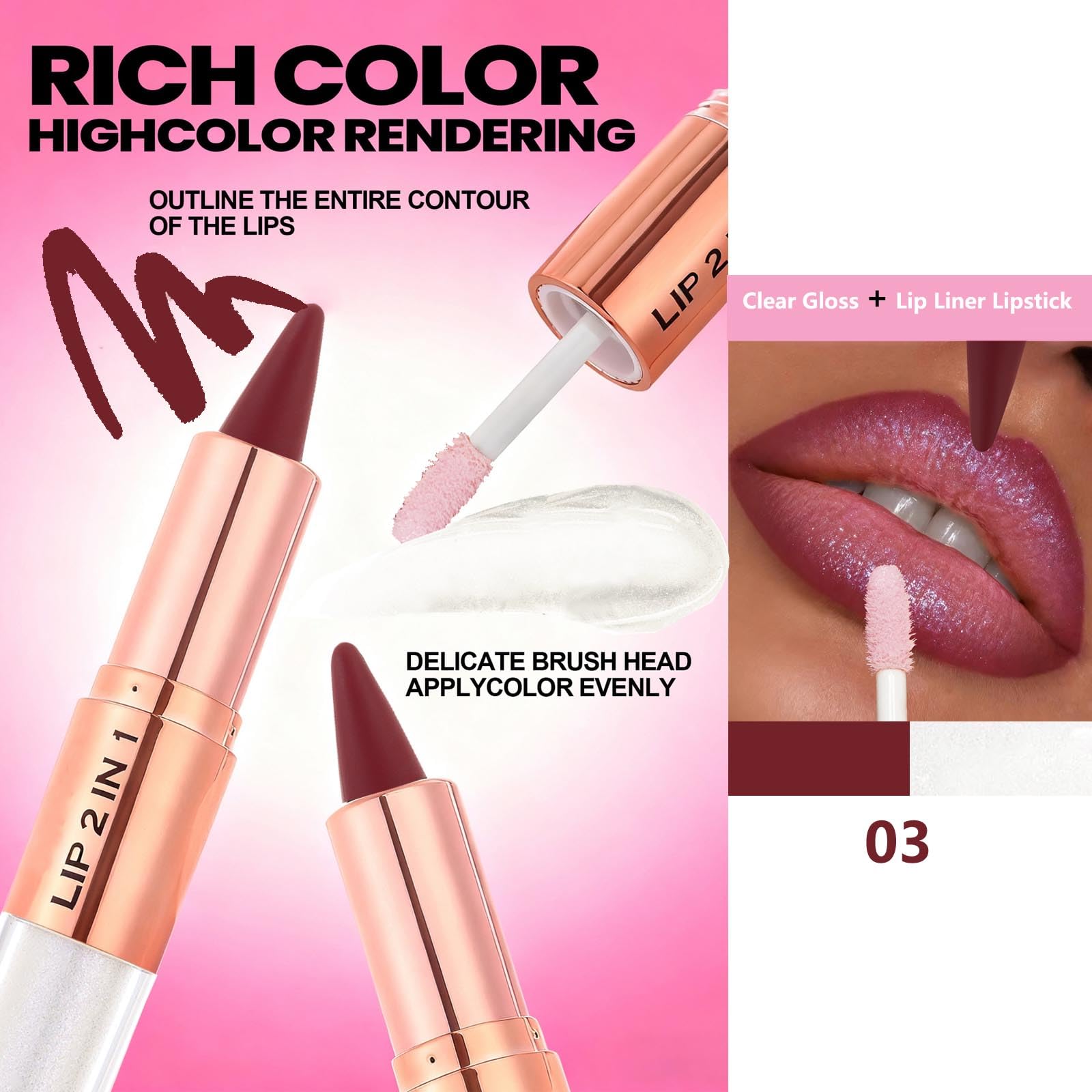 Daeuwiutr high-pigment matte liquid lipstick for bold color payoff