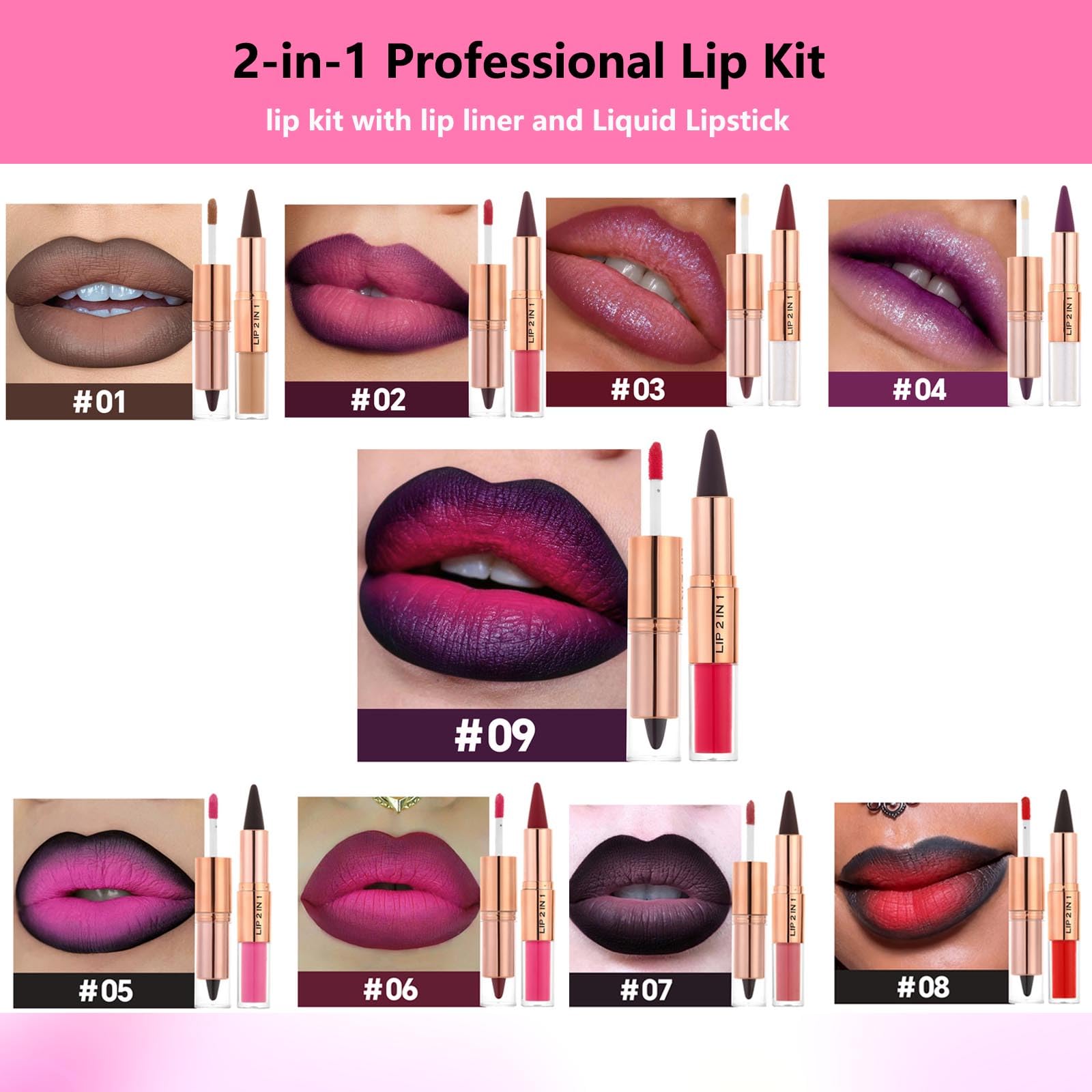 Daeuwiutr matte velvet finish lip color for full-coverage looks.