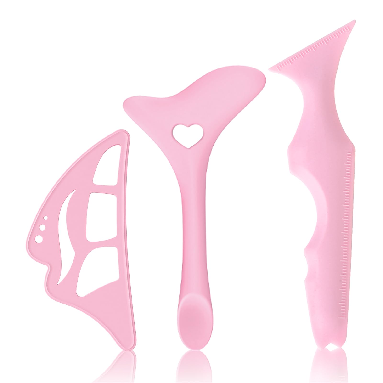 DAGEDA eyeliner stencils set trio helps shape precise eyeliner quickly for a clean look