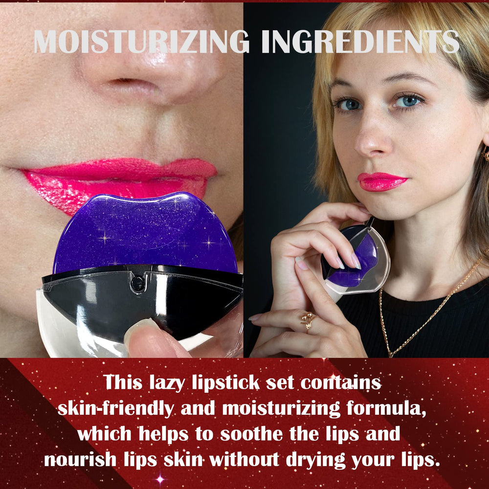 DAGEDA Lipstick color-changing feature shifts to pink or rose tones