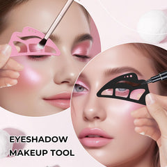 DAGEDA multi-functional makeup tool combines stencils for eyeliner, brows, and lips