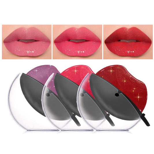 DAGEDA Pearl Lipstick shows lipshape design for quick, precise application.