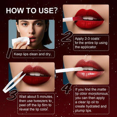 DAGEDA peel-off film removal demonstrates easy, mess-free application.
