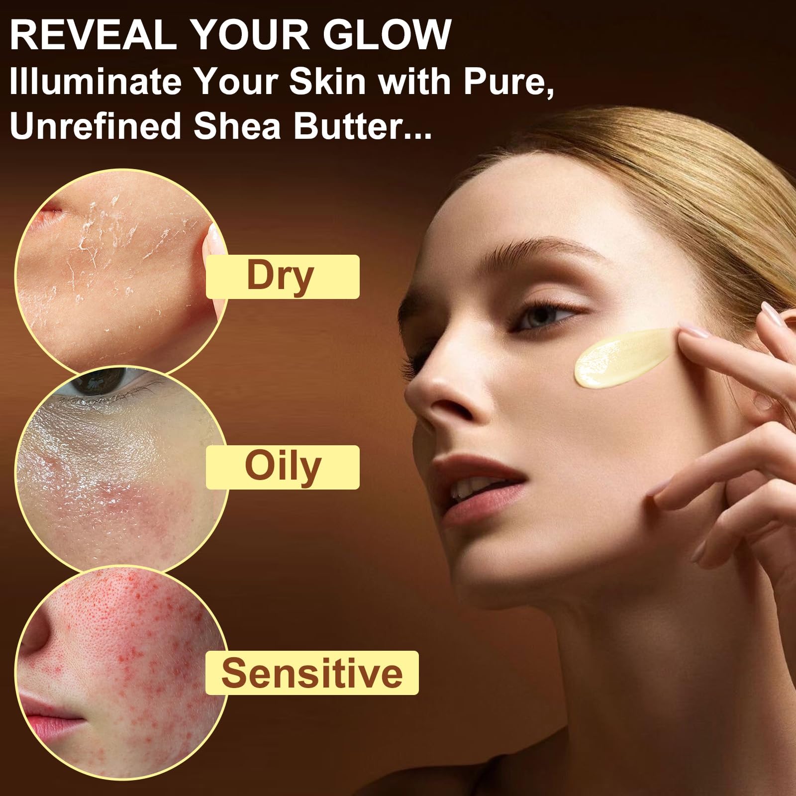 Daiasns daily skincare routine with shea butter in a simple regimen