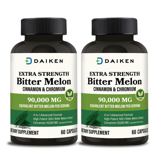 Hero image of DAIKEN Bitter Melon Cinnamon Chromium capsules pack (pack of 2)
