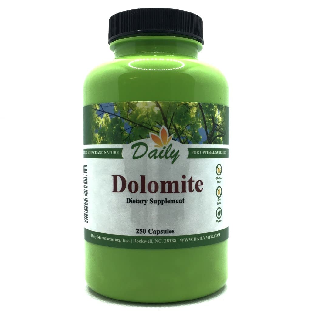 Daily Dolomite Reams Original bottle label